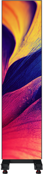 LED Video Poster indoor mobil - 1.95 HD