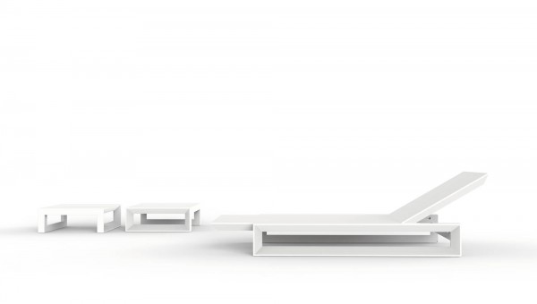 FRAME - Sonnenliege Tisch