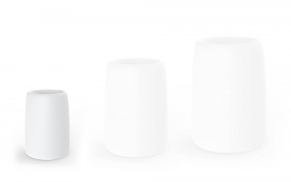 ORGANIC - rundes hohes Pflanzgefäß