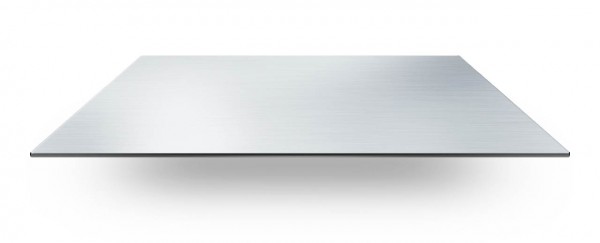 Oberfläche Edelstahl - Seiten Theke FAZ