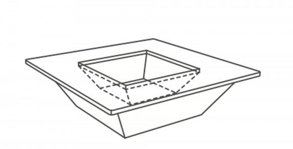 BENCH POT - Pflanzgefäß