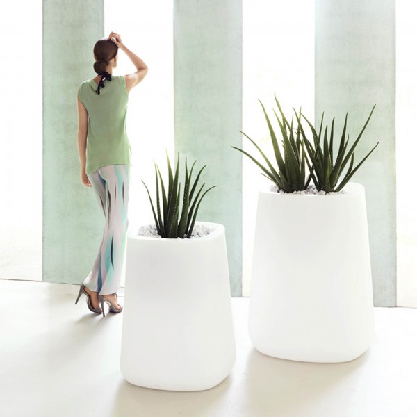 VASIJA - eckiges hohes Pflanzgefäß