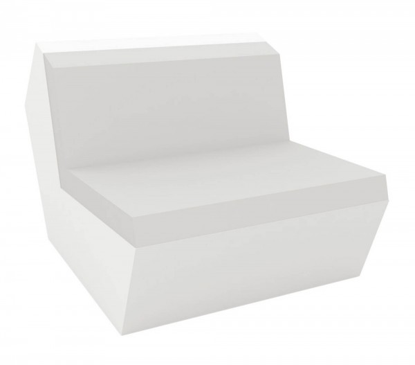 FAZ - Sofa ohne Armlehne - weiß - VONDOM - mieten