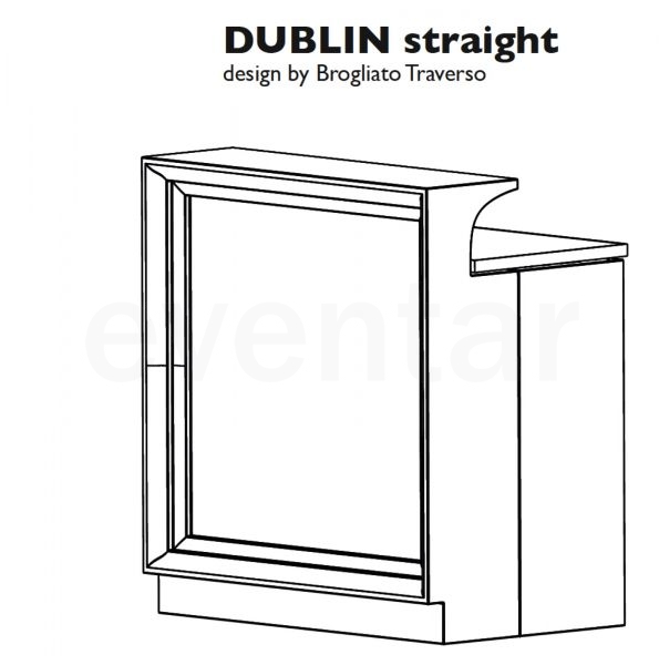 DUBLIN GERADE - Bar Theke mieten