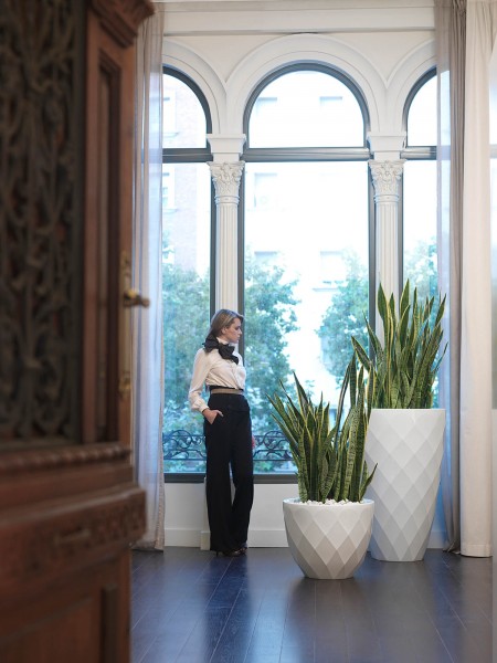 VASES - rundes Pflanzgefäß