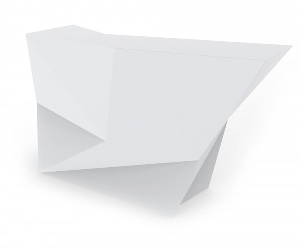 FAZ Seite VONDOM - mobile, weiße Bar / Theke mieten