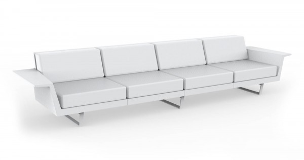FLAT - Sofa 4 Sitzer