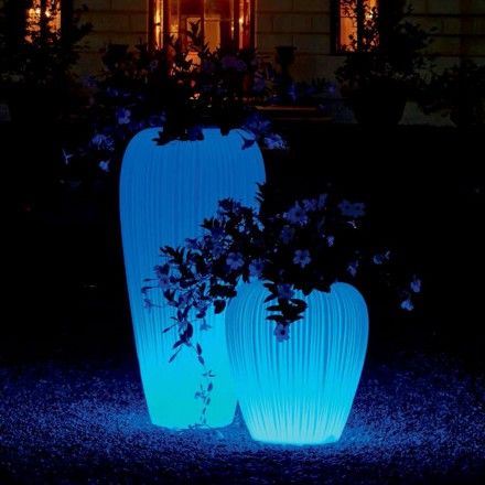 SKIN S - Pflanzgefäß Vase Leuchtkübel - MYYOUR - Austellungsware B Ware