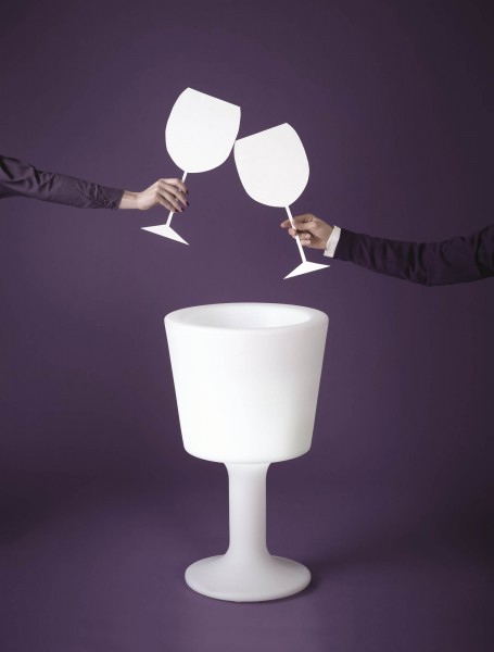 LIGHT DRINK - Flaschenkühler Leuchtobjekt