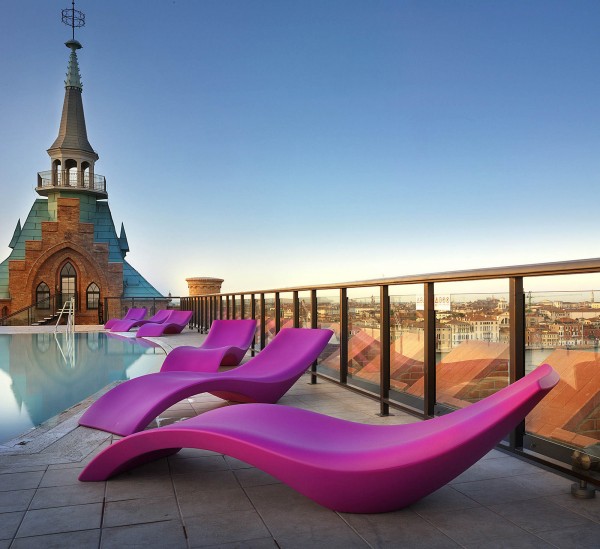 CLOE - Sonnenliege - weiß