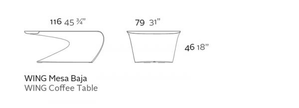 WING - Lounge Tisch