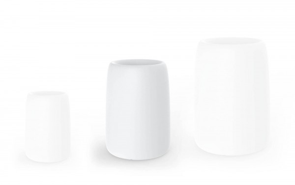 ORGANIC - rundes hohes Pflanzgefäß