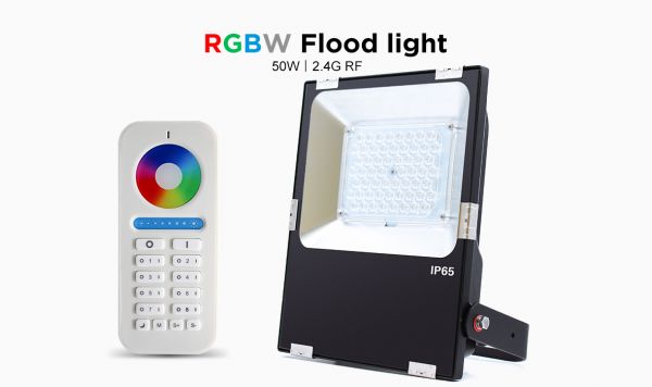 50W RGB+W LED Flood light