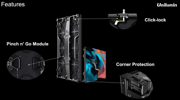 UNILUMEN URMIII03 - INDOOR / Outdoor LED Videowand mieten