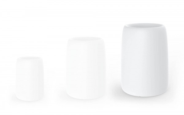 ORGANIC - rundes hohes Pflanzgefäß