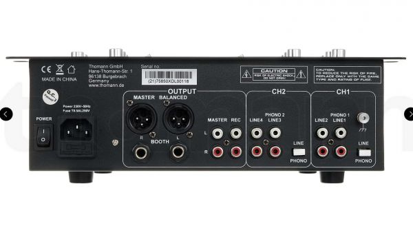 2-Kanal DJ-Mixer mit USB, SD & Bluetooth Player - mieten