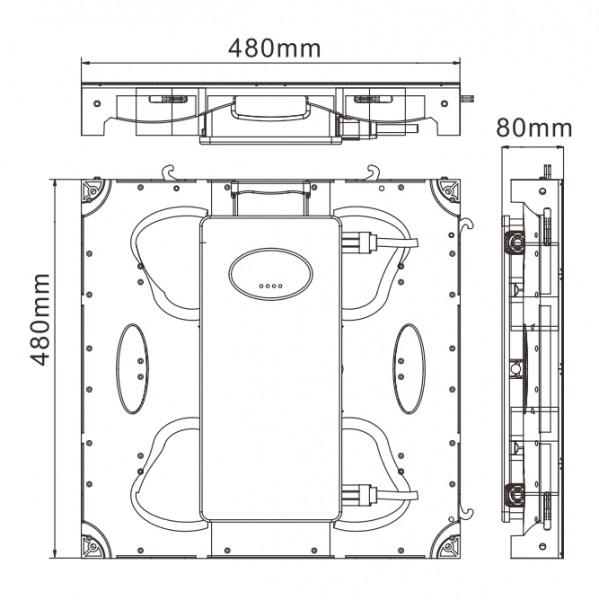 Luxo ID 375 - INDOOR LED Videowand - Vorführgerät