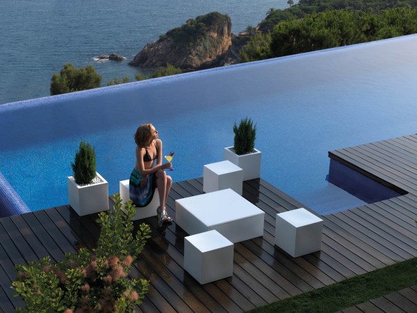 QUADRAT MESAS 80 - Kaffee Lounge Tisch