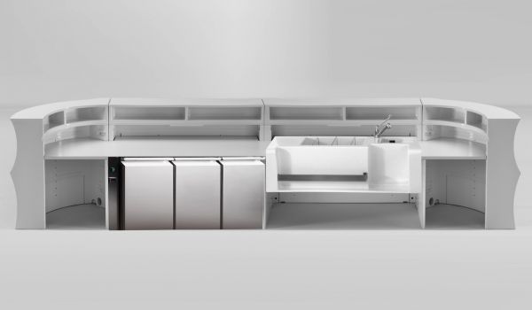 KÜHLSCHRANK mit Motor– Baraonda Bar Zubehör