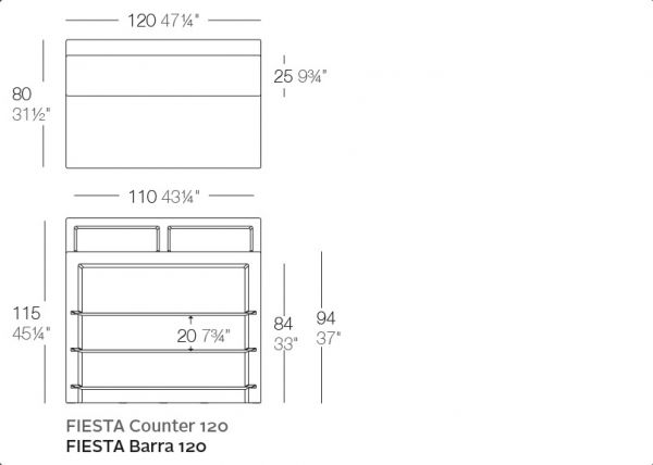 FIESTA - Bar 120 Theke