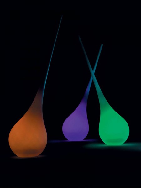 AMPOULE - leuchtendes Pflanzgefäß Vase