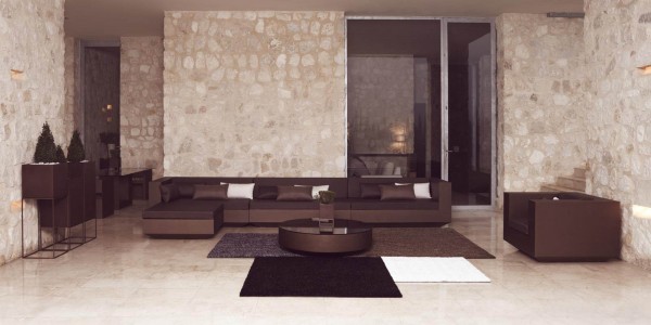 VELA CHILL - runder Kaffee Lounge Tisch