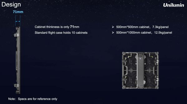 UNILUMEN URMIII03 - INDOOR / Outdoor LED Videowand mieten