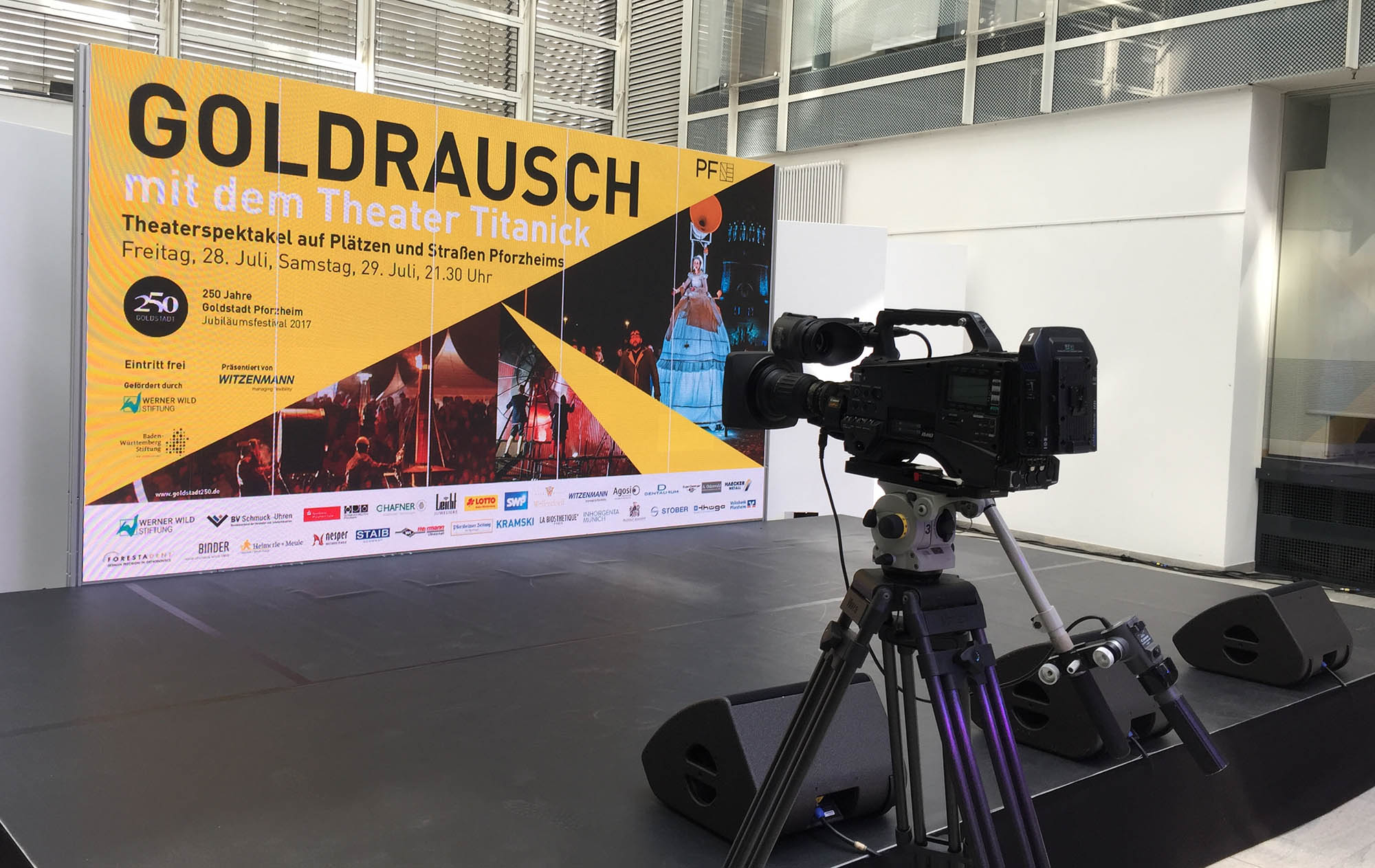 Luxo ID 375 INDOOR LED Videowand Vorführgerät Eventar Shop für