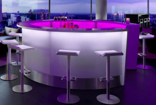 Modulare LED – Bar Theke - mieten